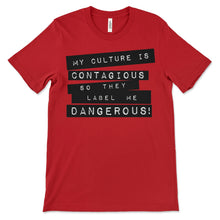 Load image into Gallery viewer, MY CULTURE IS CONTAGIOUS - Short Sleeve Shirt