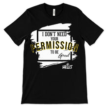 Load image into Gallery viewer, PERMISSION - Short Sleeve Shirt Black