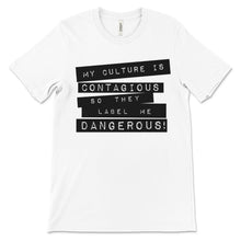 Load image into Gallery viewer, MY CULTURE IS CONTAGIOUS - Short Sleeve Shirt